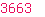 3663