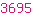 3695