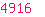 4916
