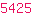 5425