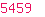 5459