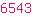 6543