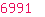 6991