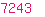 7243