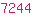 7244