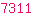 7311