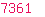7361