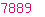 7889