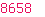 8658