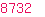8732