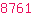 8761