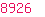8926