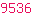 9536