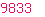 9833
