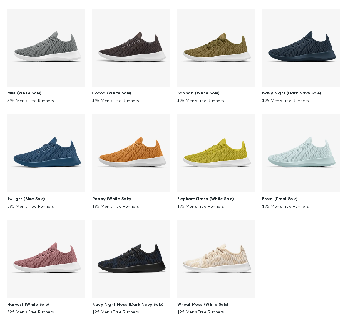 allbirds color