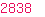 2838