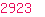 2923