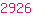 2926