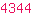 4344