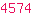 4574