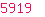 5919
