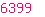 6399