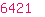 6421