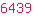 6439