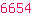 6654