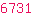 6731