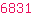 6831