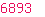 6893