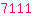 7111