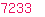 7233