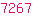 7267