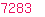 7283