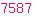 7587