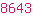 8643