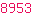 8953