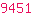 9451