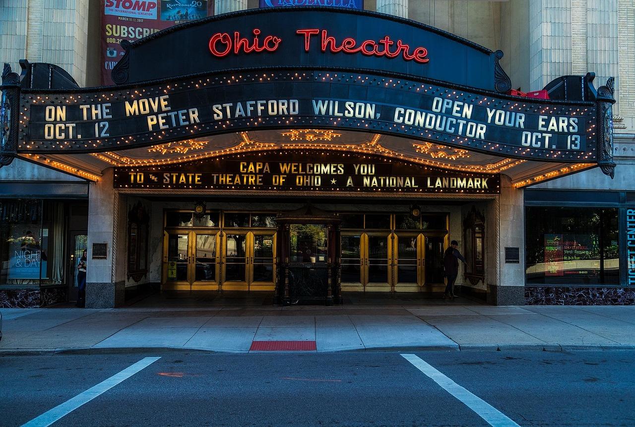 Columbus Ohio Theatre downtown entertainment district landmark